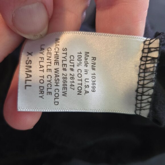 delia's camisole womens XS black lace-trimmed spaghetti straps Y2K - Picture 4 of 7